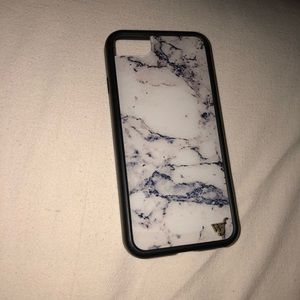 iPhone 6,7,8 wildflower marble case!!